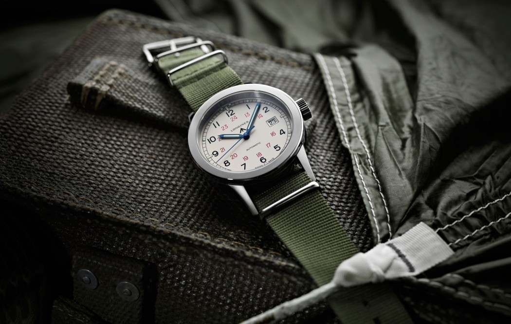Classic watch for British Paratroopers - Longines Heritage Military COSD