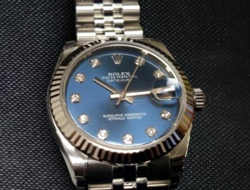 Rolex Datejust Lady 31mm 178274G Blue Dial
