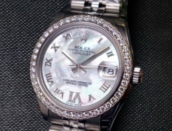 Rolex Datejust Lady 31mm 178384VI White Mother of Pearl Dial