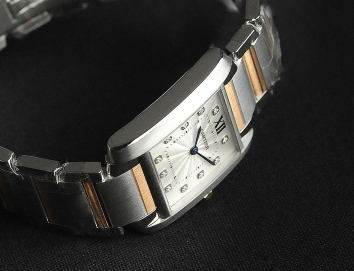 Cartier Tank Francaise Watch Small Model 25mm WE110004