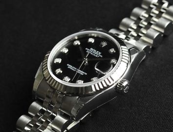 Rolex Datejust Lady 31mm 178274G Black Dial