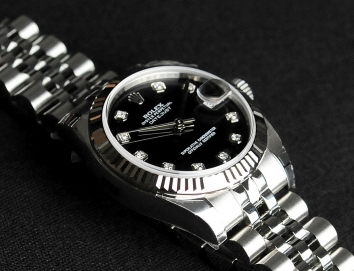 Rolex Datejust Lady 31mm 178274G Black Dial