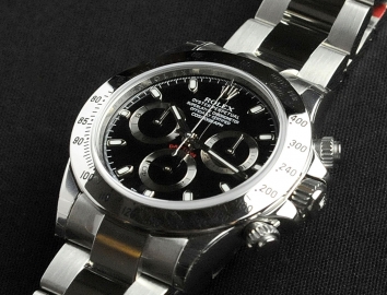 Rolex Cosmograph Daytona 40mm 116520 Black Dial