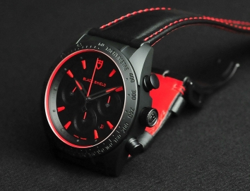 Tudor Fastrider Black Shield 42mm 42000CR Leather Strap