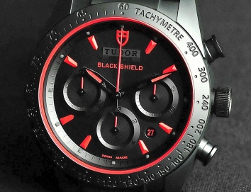 Tudor Fastrider Black Shield 42mm 42000CR Leather Strap