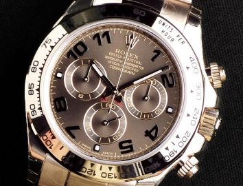 Rolex Cosmograph Daytona 40mm 116505 Rosegold Chocolate Dial