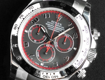 Rolex Cosmograph Daytona 40mm 116509 White Gold Black Dial