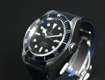 Tudor Heritage Black Bay 41mm 79220B Leather Strap