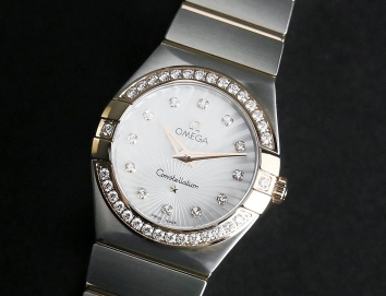 Omega Constellation Quartz 27mm 123.25.27.60.55.002