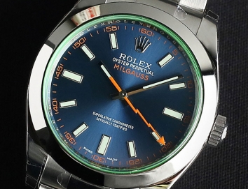 Rolex Milgauss 40mm 116400GV Blue Dial