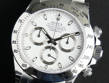 Rolex Cosmograph Daytona 40mm 116520 White Dial