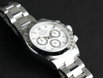 Rolex Cosmograph Daytona 40mm 116520 White Dial