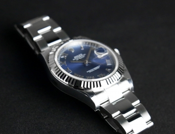 Rolex Datejust II 41mm 116334 Blue Roman
