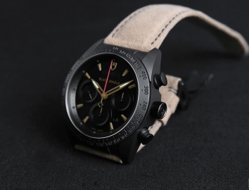 Tudor Fastrider Black Shield 42mm 42000CN Leather Strap