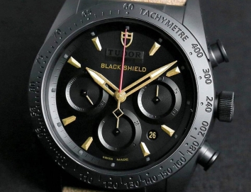 Tudor Fastrider Black Shield 42mm 42000CN Leather Strap