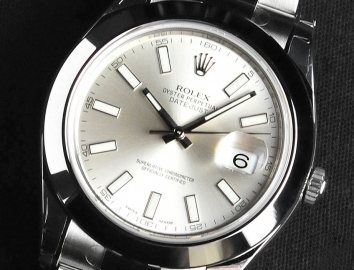 Rolex Datejust II 41mm 116300 Silver Dial