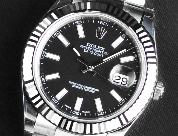 Rolex Datejust II 41mm 116334 Black Dial
