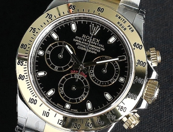 Rolex Cosmograph Daytona 40mm 116523 Black Dial