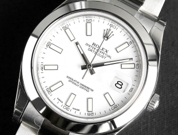 Rolex Datejust II 41mm 116300 White Dial