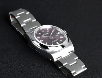 Rolex Oyster Perpetual 36mm 116000 Purple Dial