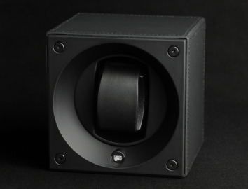 SwissKubik Leather Single Black SK01.CV003