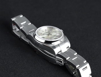 Rolex Lady Oyster Perpetual 26mm 176200 Silver Dial