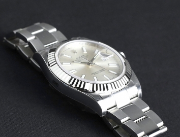 Rolex Datejust II 41mm 116334 Silver Dial