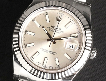 Rolex Datejust II 41mm 116334 Silver Dial