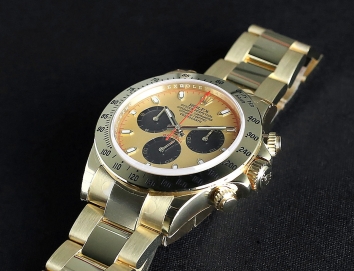 Rolex Cosmograph Daytona 40mm 116528 Champagne Dial