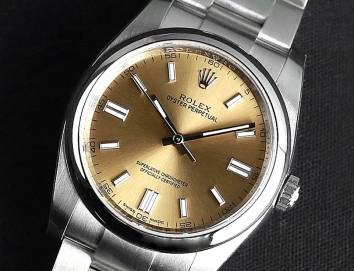 Rolex Oyster Perpetual 36mm 116000 Champagne Dial