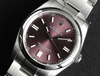 Rolex Oyster Perpetual 36mm 116000 Purple Dial