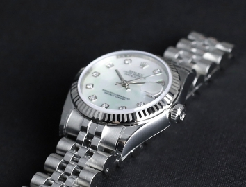 Rolex Datejust Lady 31mm 178274G White Mother of Pearl Dial