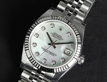 Rolex Datejust Lady 31mm 178274G White Mother of Pearl Dial