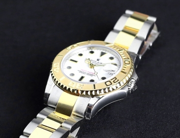 Rolex Yacht-Master 35mm 168623 White Dial