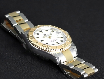 Rolex Yacht-Master 35mm 168623 White Dial