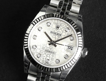 Rolex Datejust Lady 31mm 178274G Silver Jubilee Dial