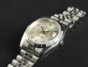 Rolex Datejust 36mm 116234G Silver Roman
