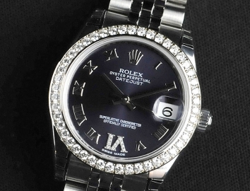 Rolex Datejust Lady 31mm 178384VI Purple Dial