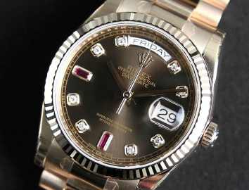 Rolex Day-Date 36mm 118235A2RU_Brown