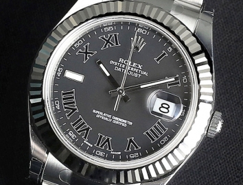 Rolex Datejust II 41mm 116334 Black Roman