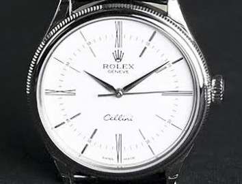 Rolex Cellini Time Watch 39mm 50509 White Dial