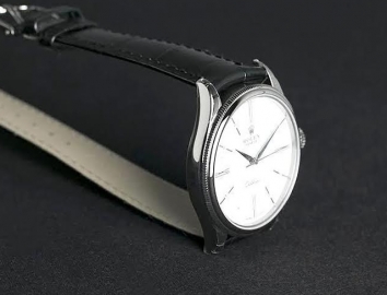Rolex Cellini Time Watch 39mm 50509 White Dial