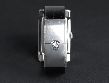 Rolex Cellini Dual Time 29mm 54439 Silver Guilloche Dial